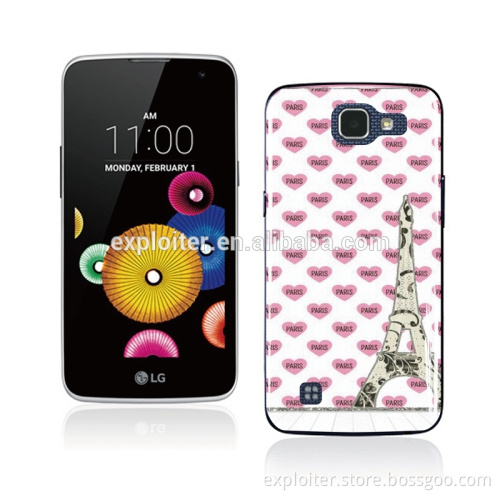 Full protective epoxy universal phone cover for LG k4 case cover